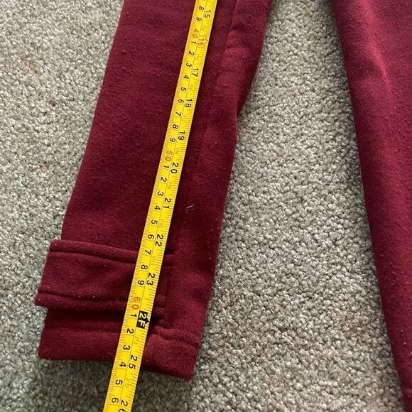 𝅺GUESS Burgundy Pea Coat Jacket Size S - Picture 4 of 7